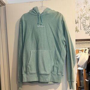 Champion Unisex's Teal/Green Hoodie
